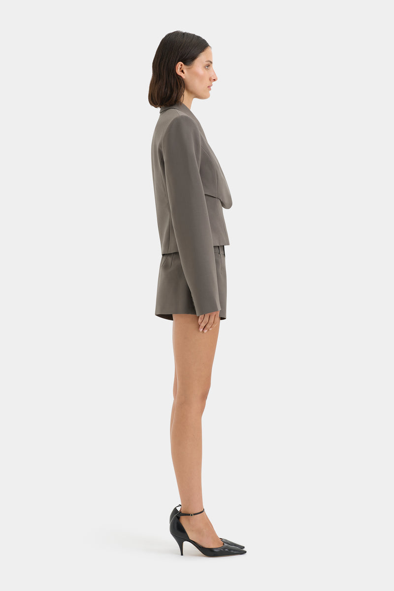 Maya Pleated Blazer