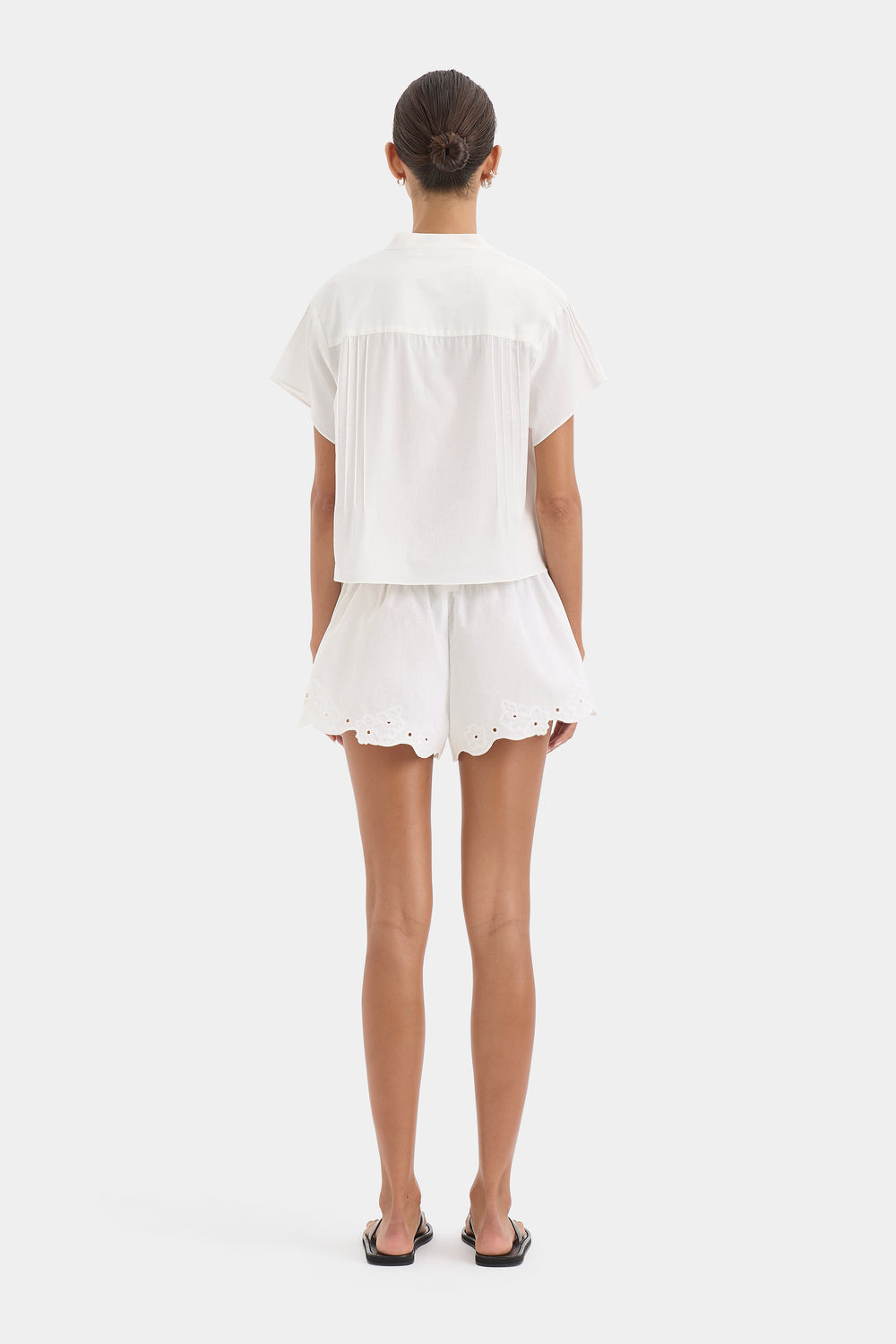 Beatrice Pintuck Top
