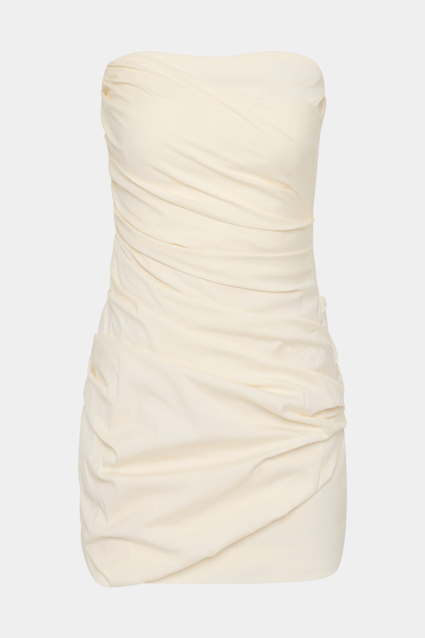 SIR the label Florent Strapless Mini Dress Cream