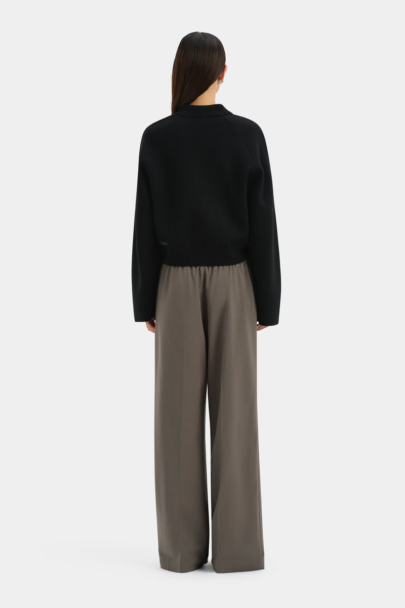 Playback Rib Neck Sweater