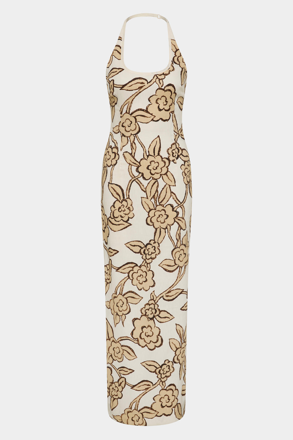 Elodie Halter Midi Dress