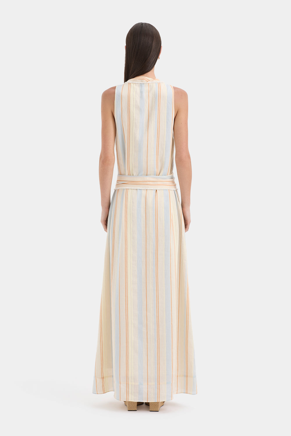 Pernille Scoop Neck Maxi Dress