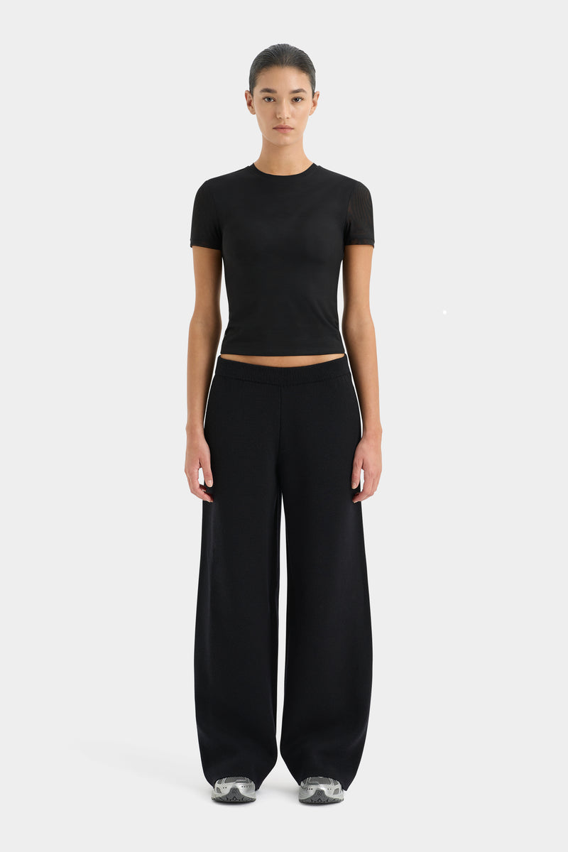 SIR the label Playback Knit Pant BLACK