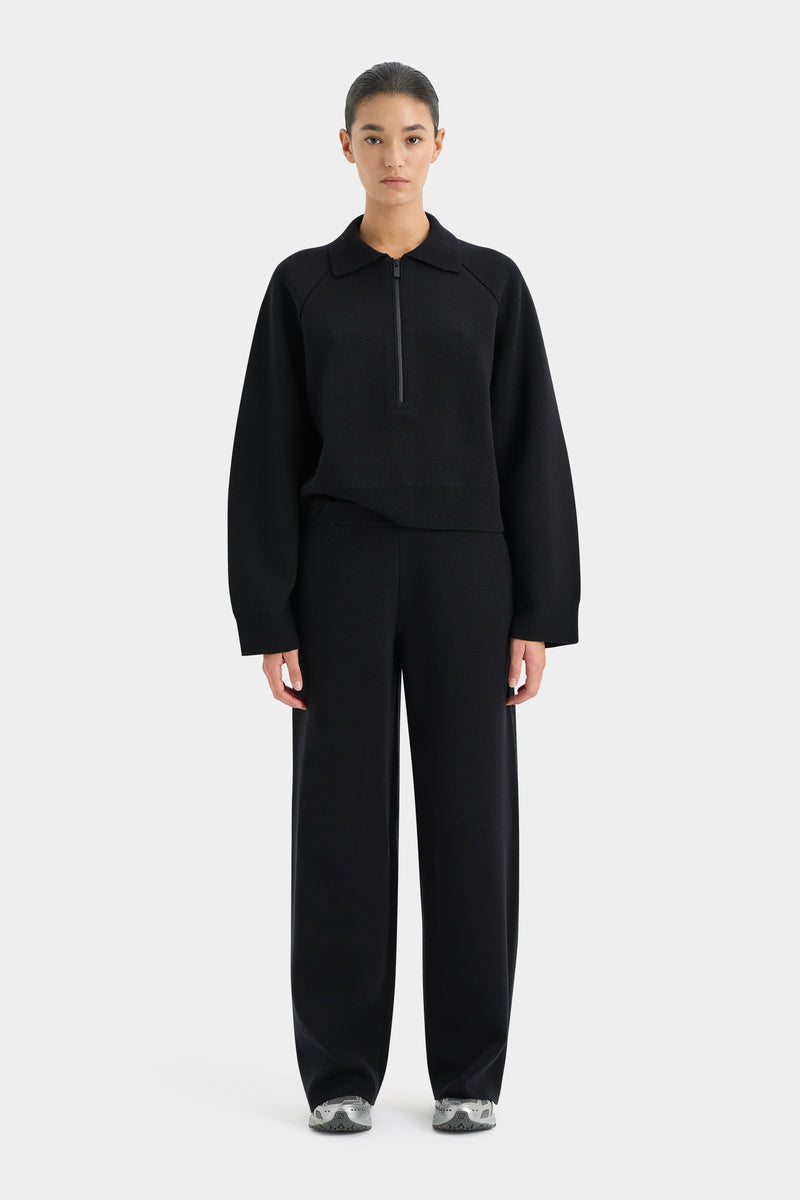 Playback Rib Neck Sweater