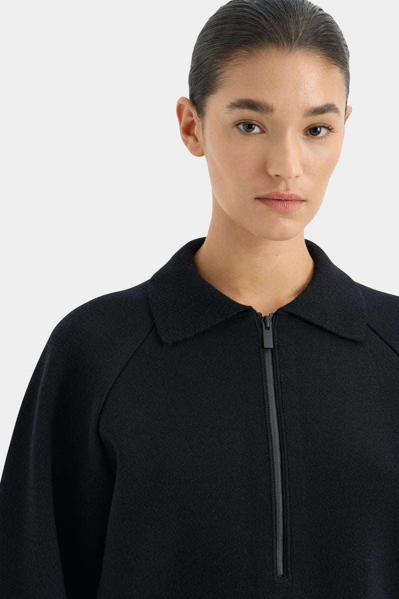 Playback Rib Neck Sweater