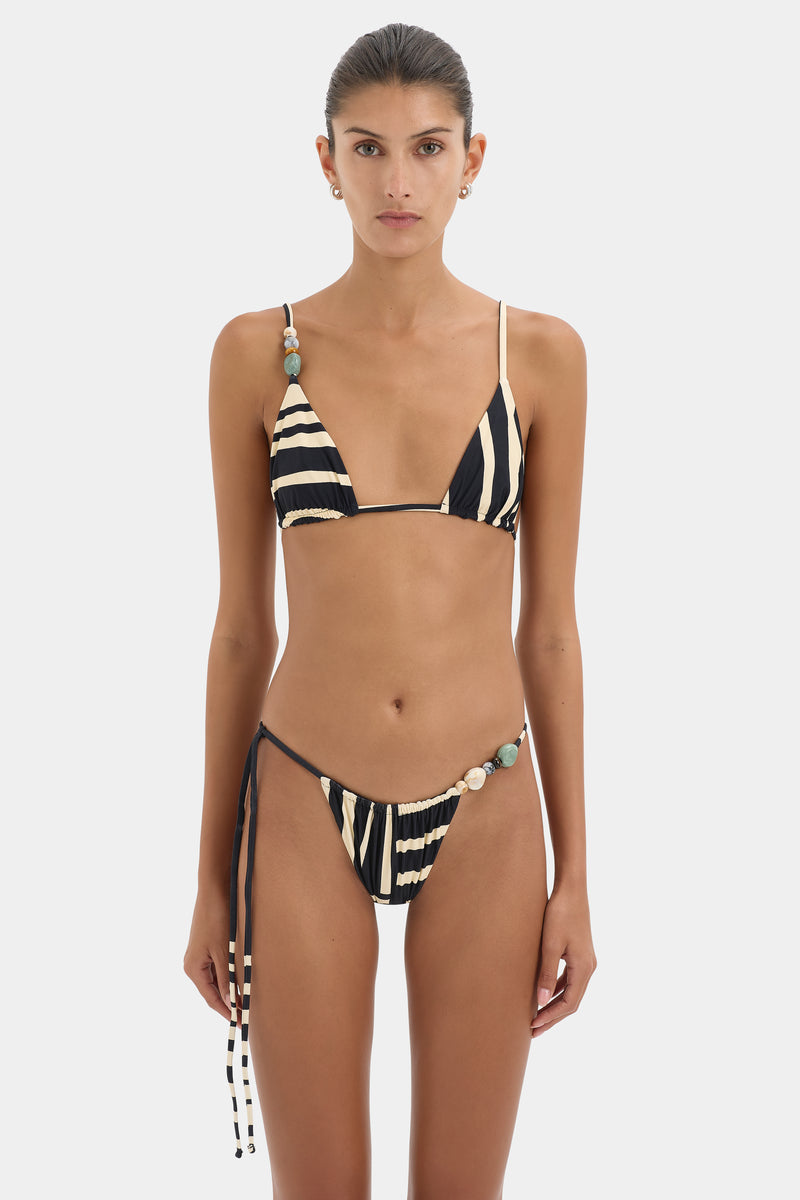 Linocut String Triangle Top