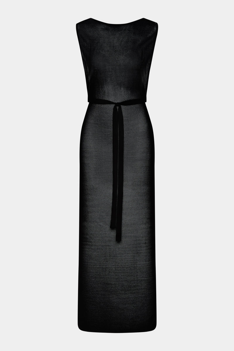 SIR the label Coastline Tie Dress BLACK