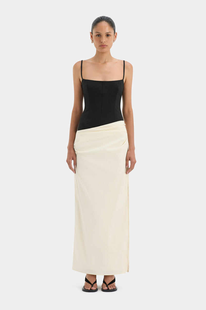 SIR the label Florent Bodice Gown Monochrome