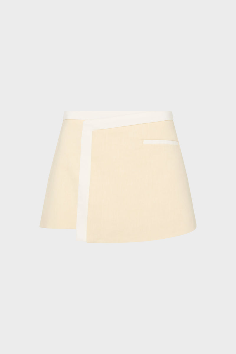 SIR the label Dune Mini Skirt CREAM