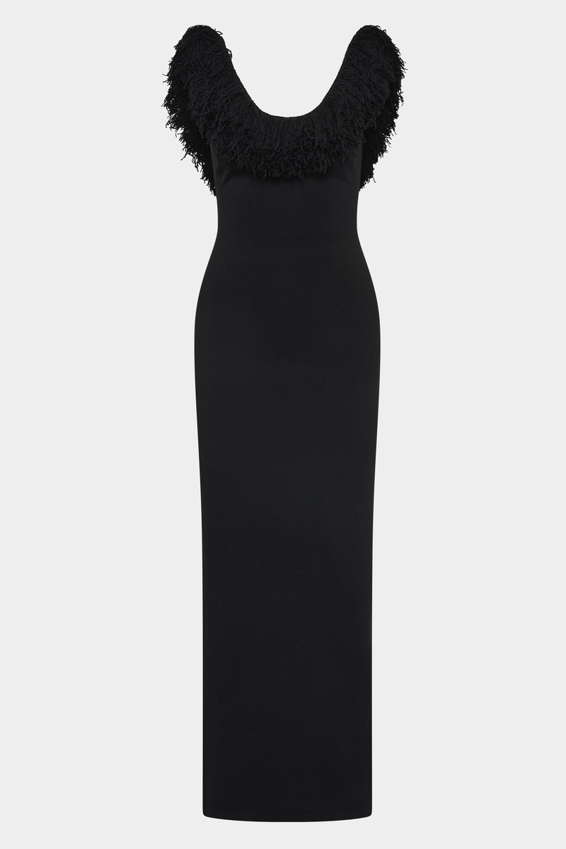 Marcelline Fringe Gown