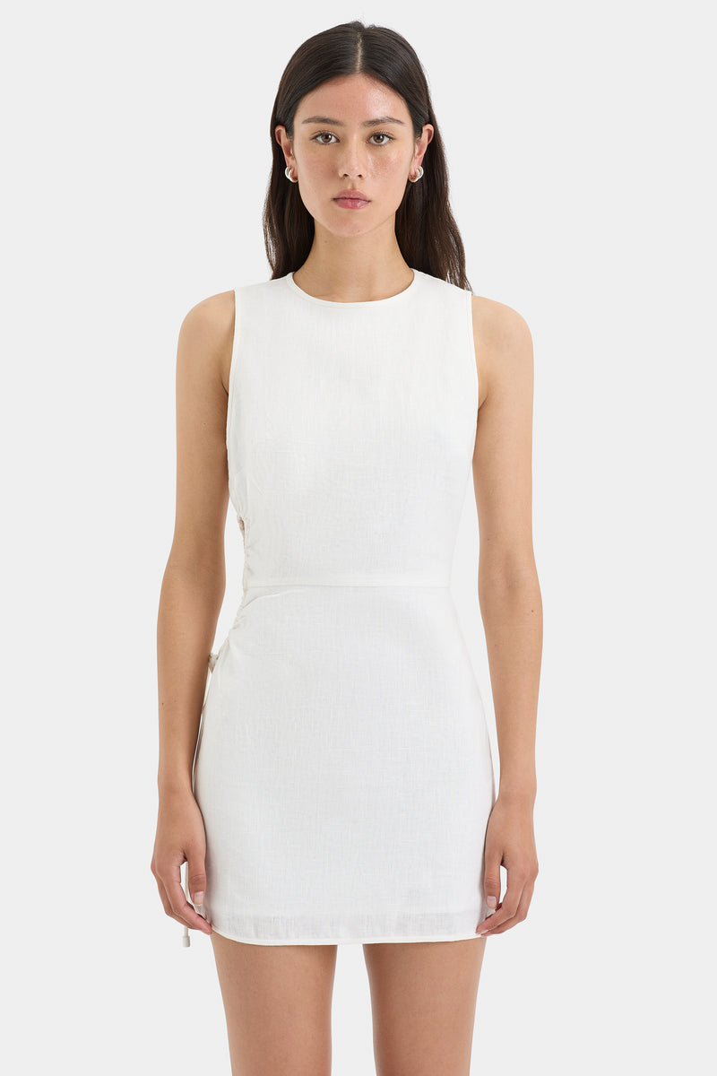 SIR the label D'orsay Corded Mini Dress IVORY