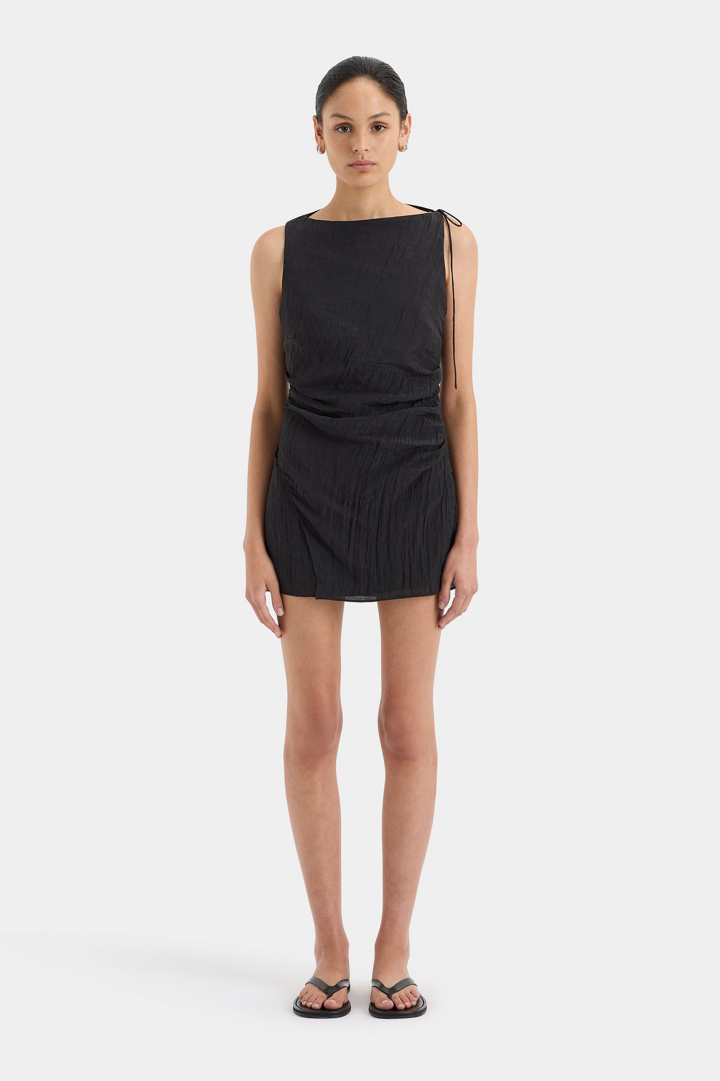 SIR the label Ligera Mini Dress BLACK