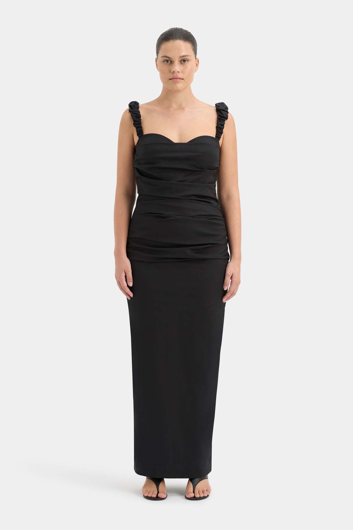 SIR the label Azul Balconette Gown BLACK