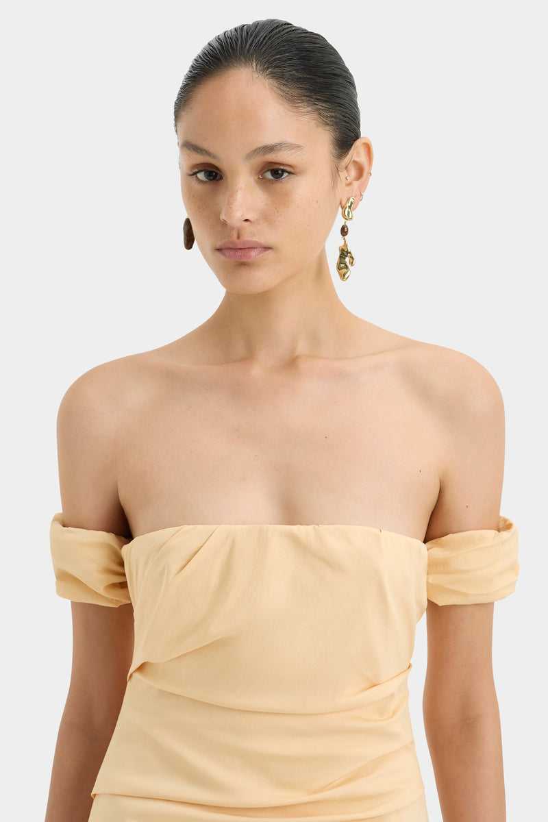 Carmen Draped Gown