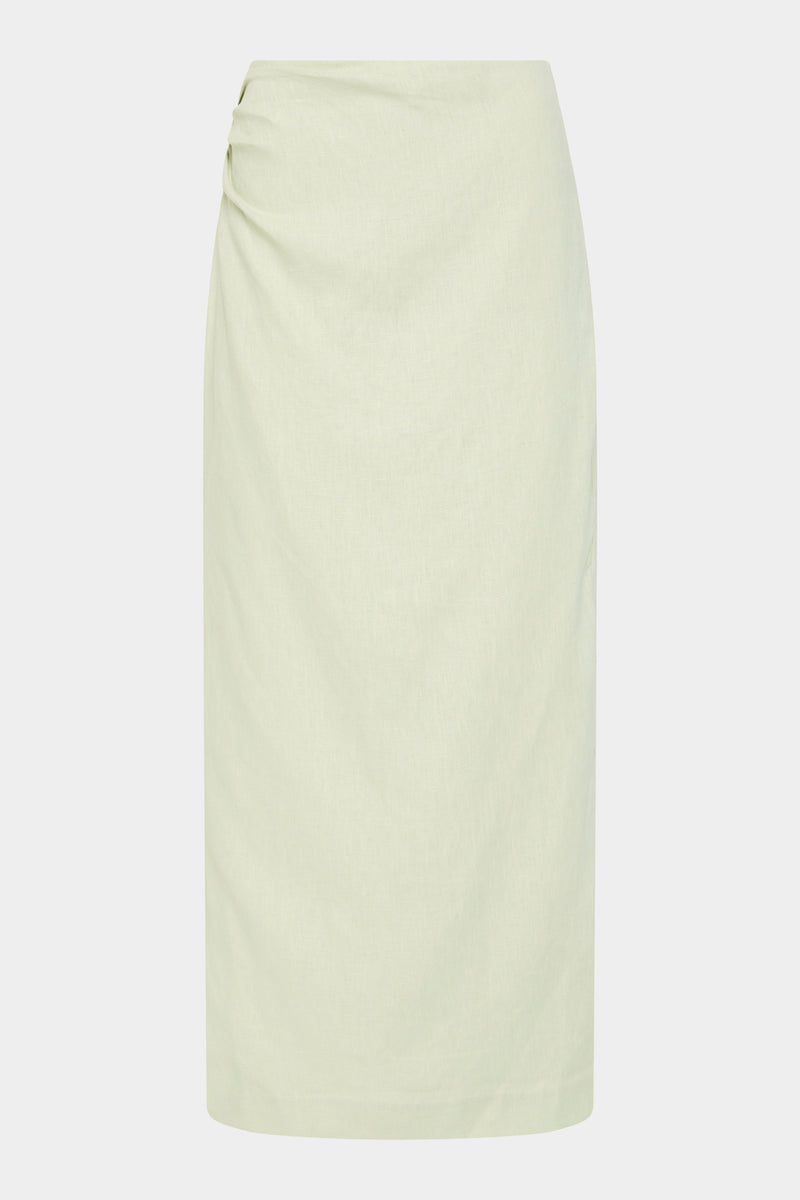 Iris Asymmetric Midi Skirt