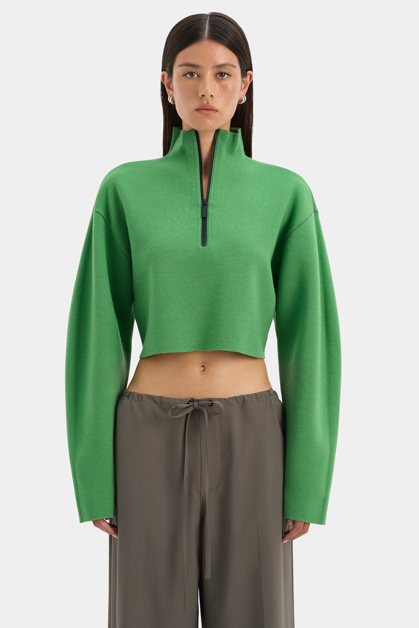 SIR the label Playback Zip Sweater Apple