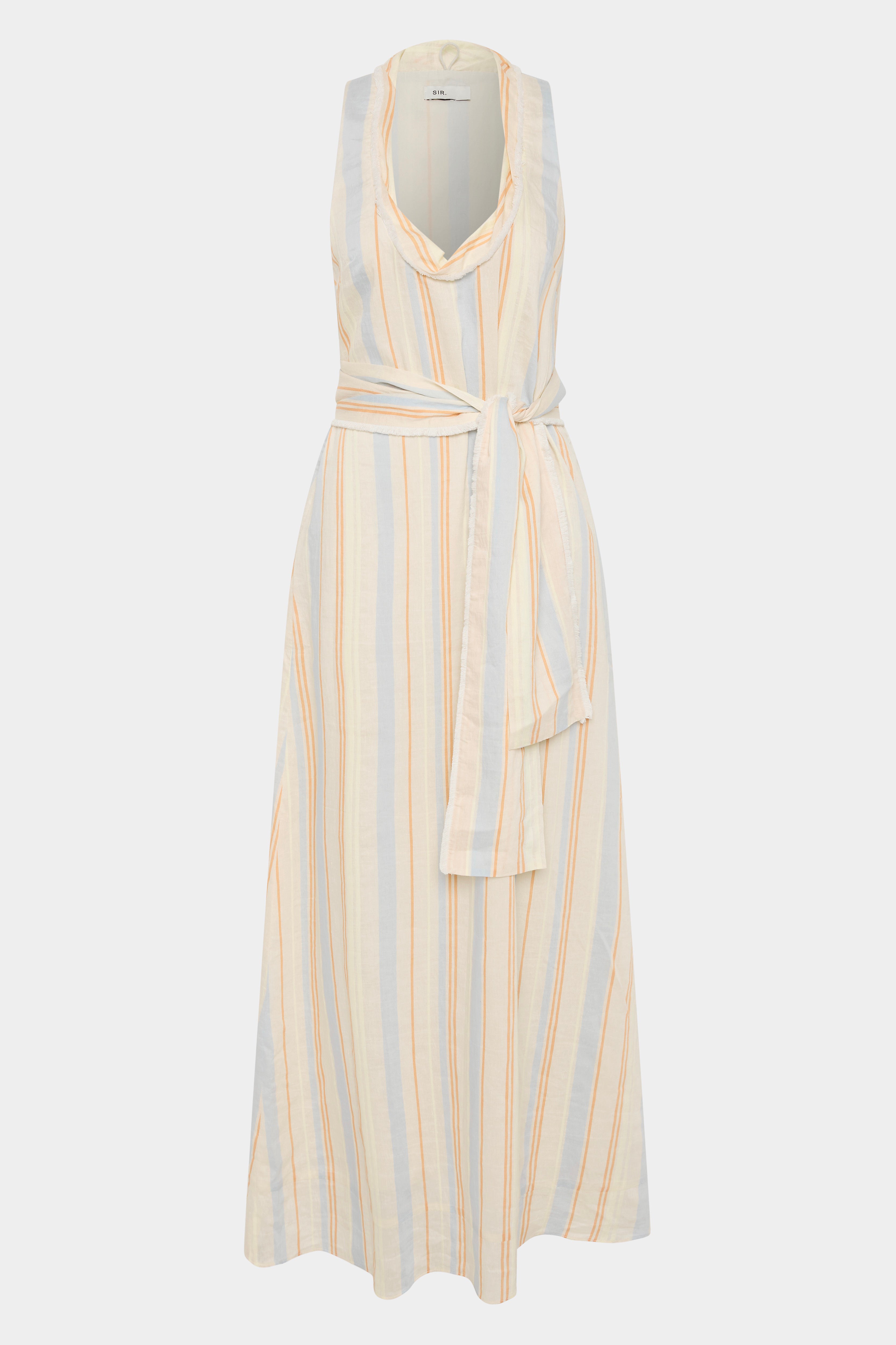 Pernille Scoop Neck Maxi Dress