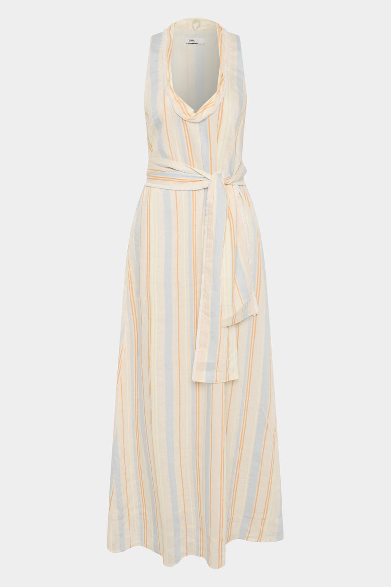Pernille Scoop Neck Maxi Dress