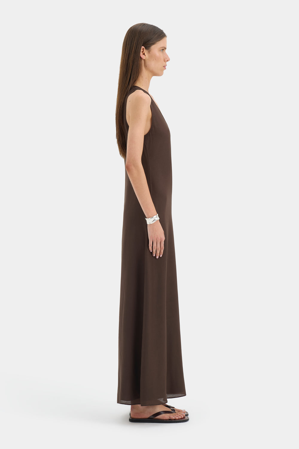 Julietta Scoop Neck Maxi Dress