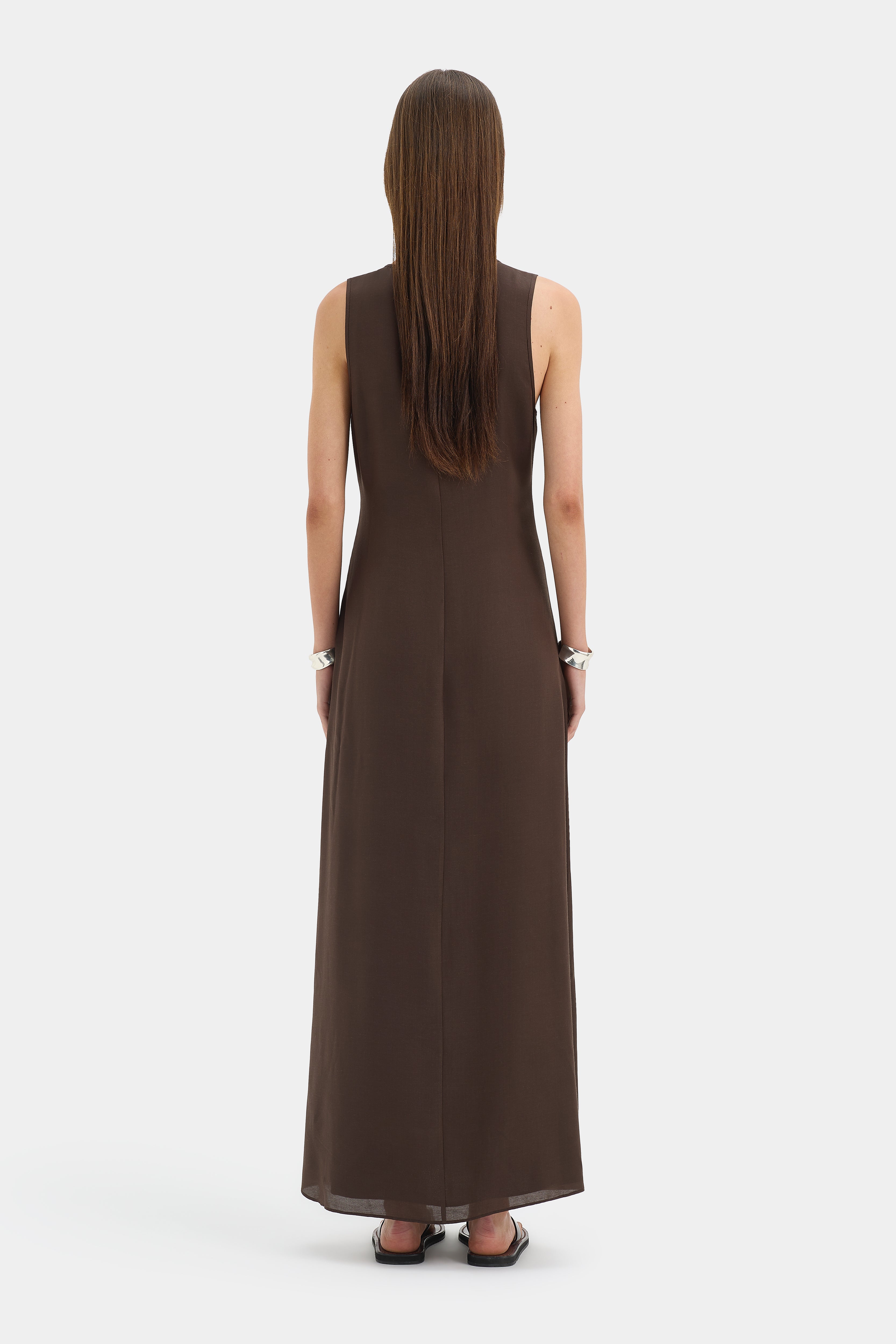 Julietta Scoop Neck Maxi Dress