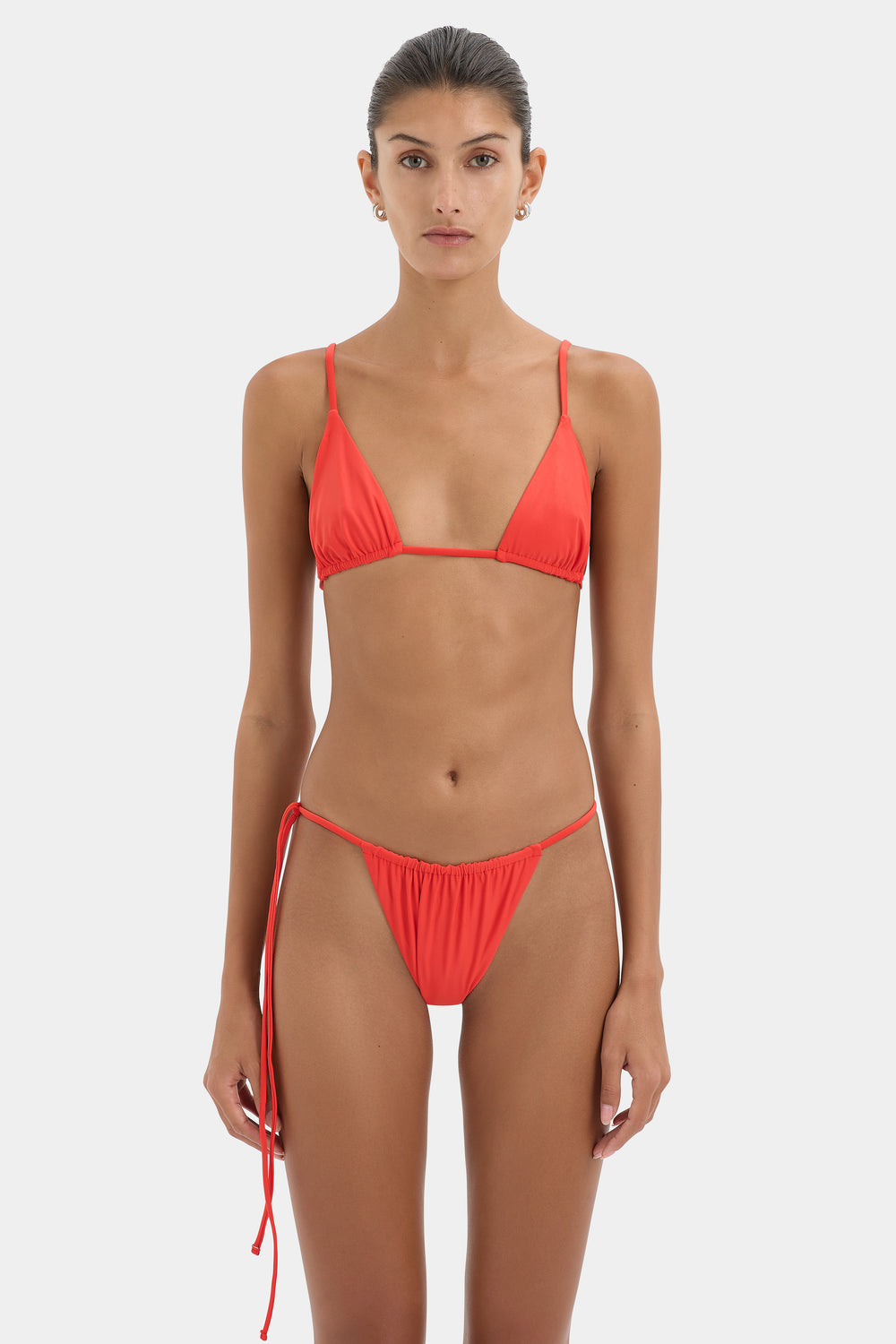 Clarita String Triangle Top