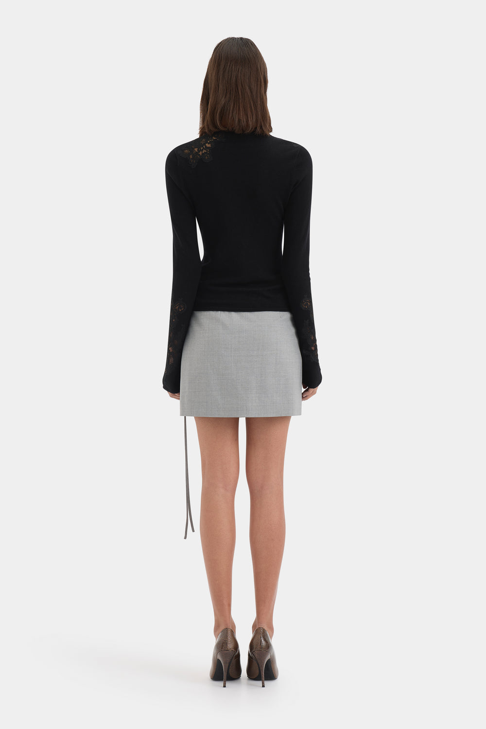 Belle Wrap Mini Skirt