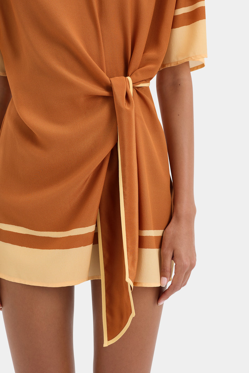 SIR the label Soma Mini Dress Rust