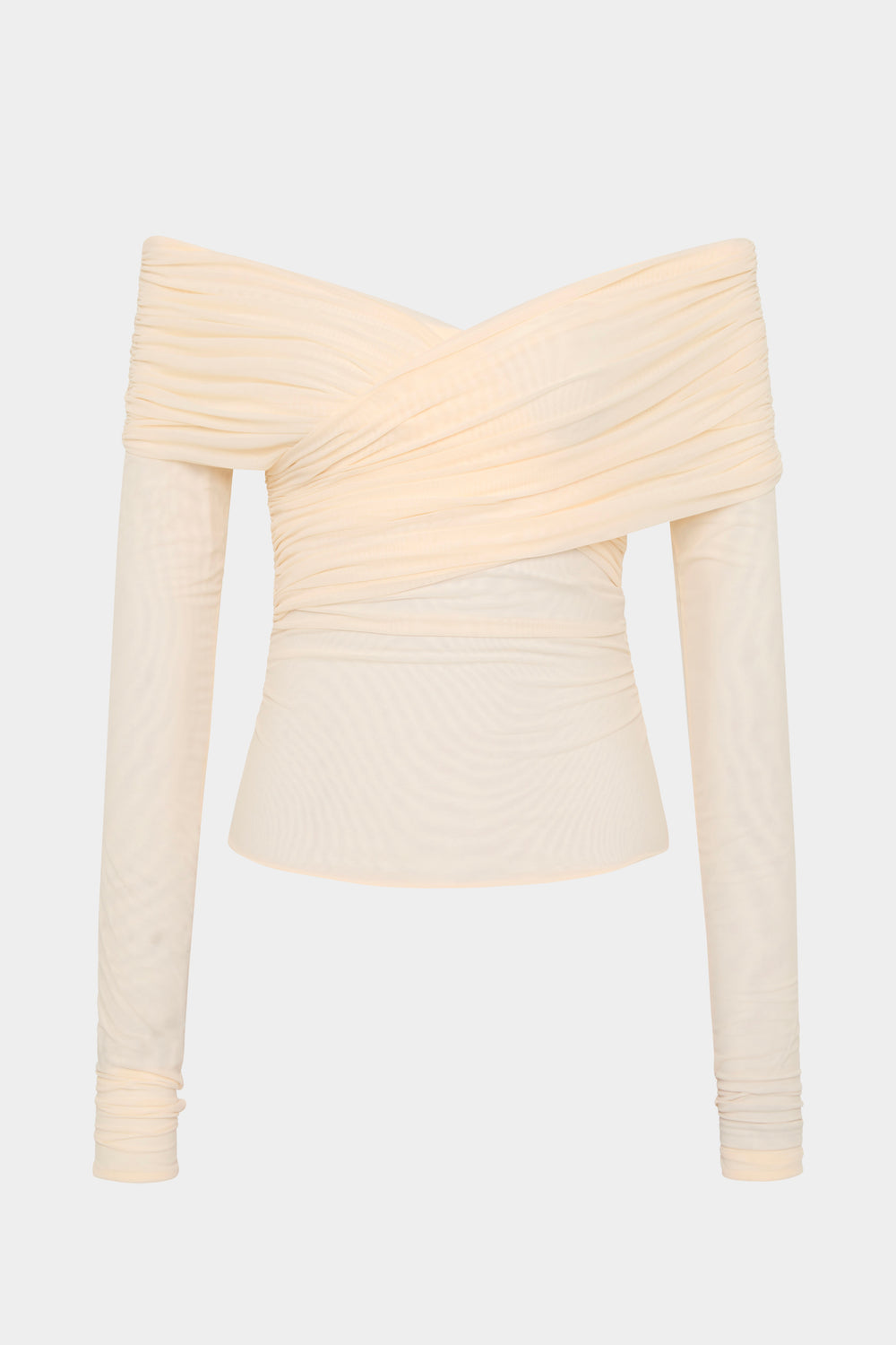 Jacques Gathered Long Sleeve Top