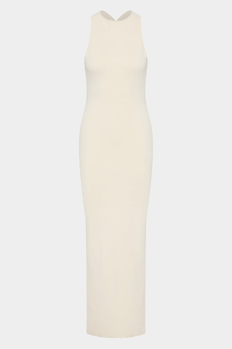 Sabah Cross Back Midi Dress