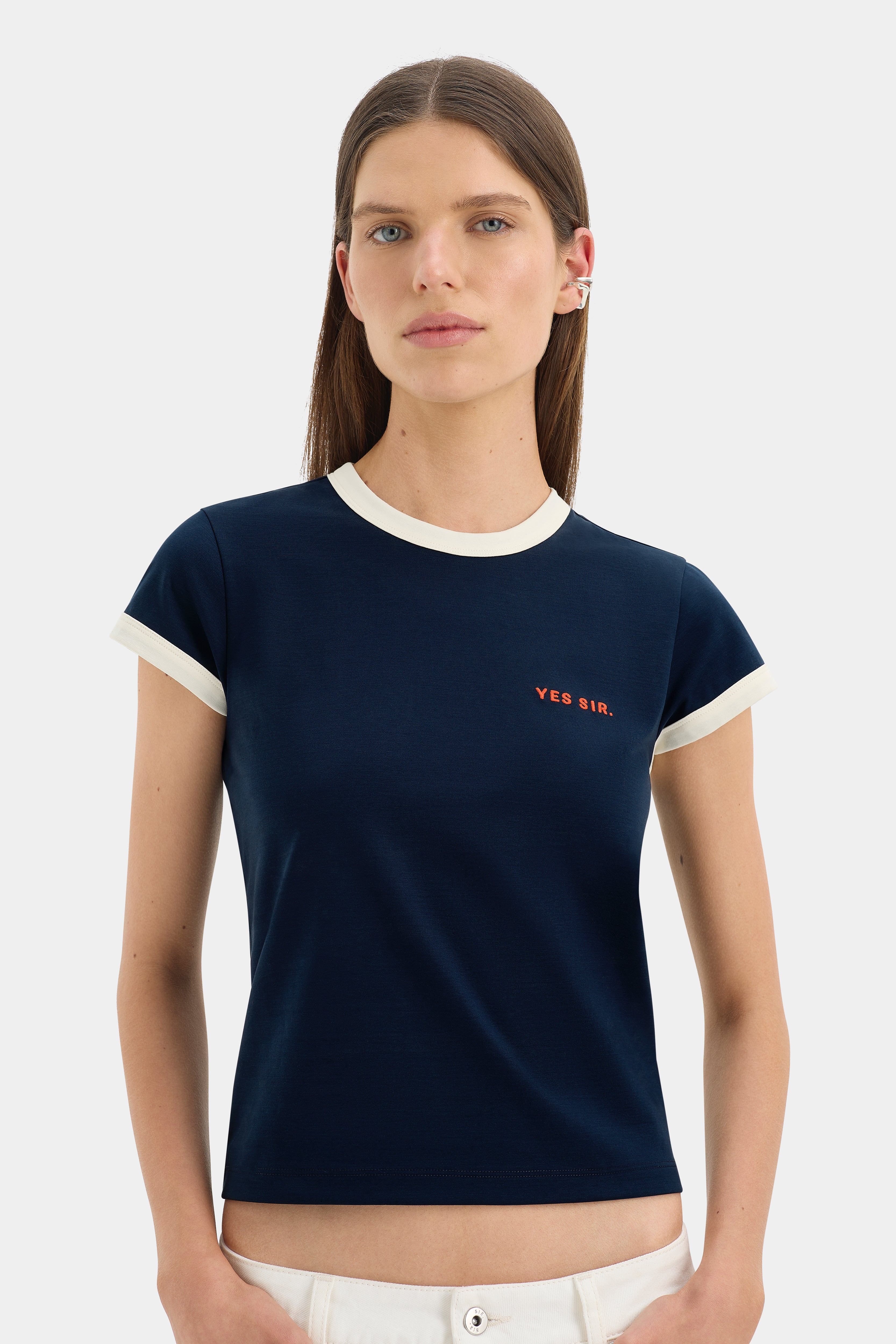 Yes SIR. Fitted Tee