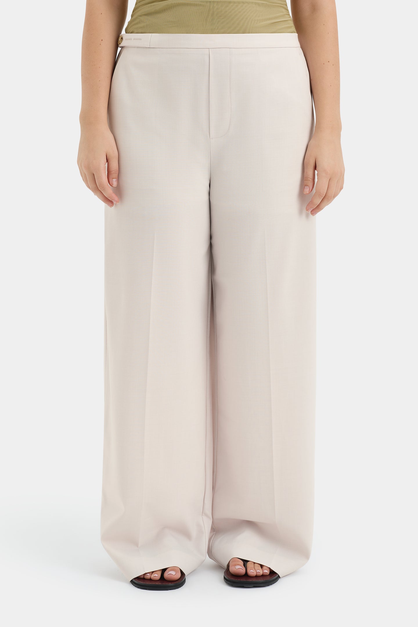 SIR the label Laredo Pant LIGHT ECRU