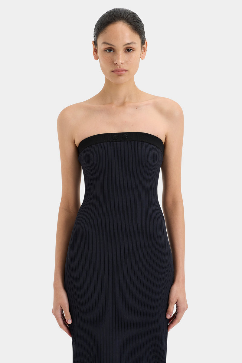 Arlo Strapless Midi Dress