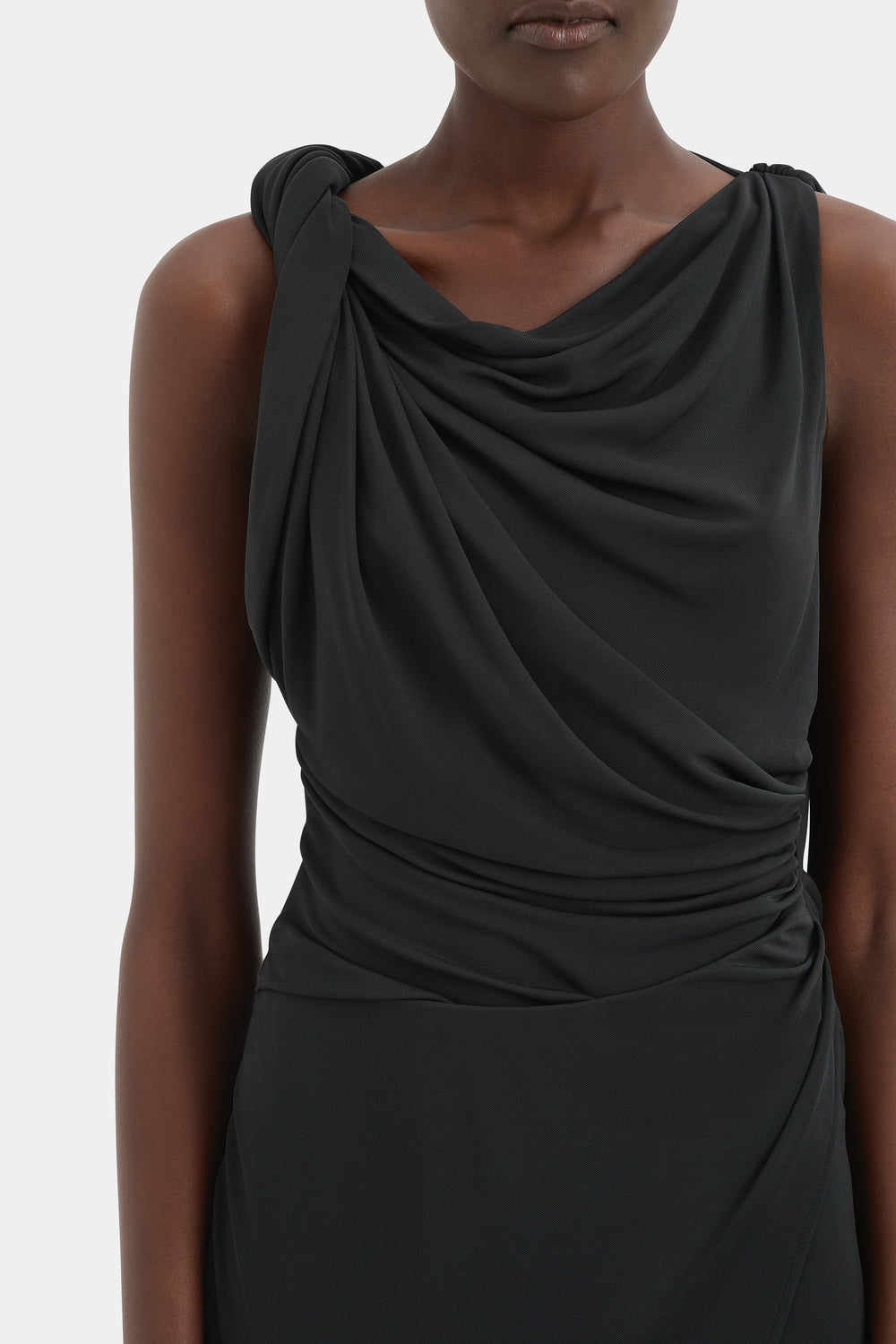 Olenna Twist Low Back Gown