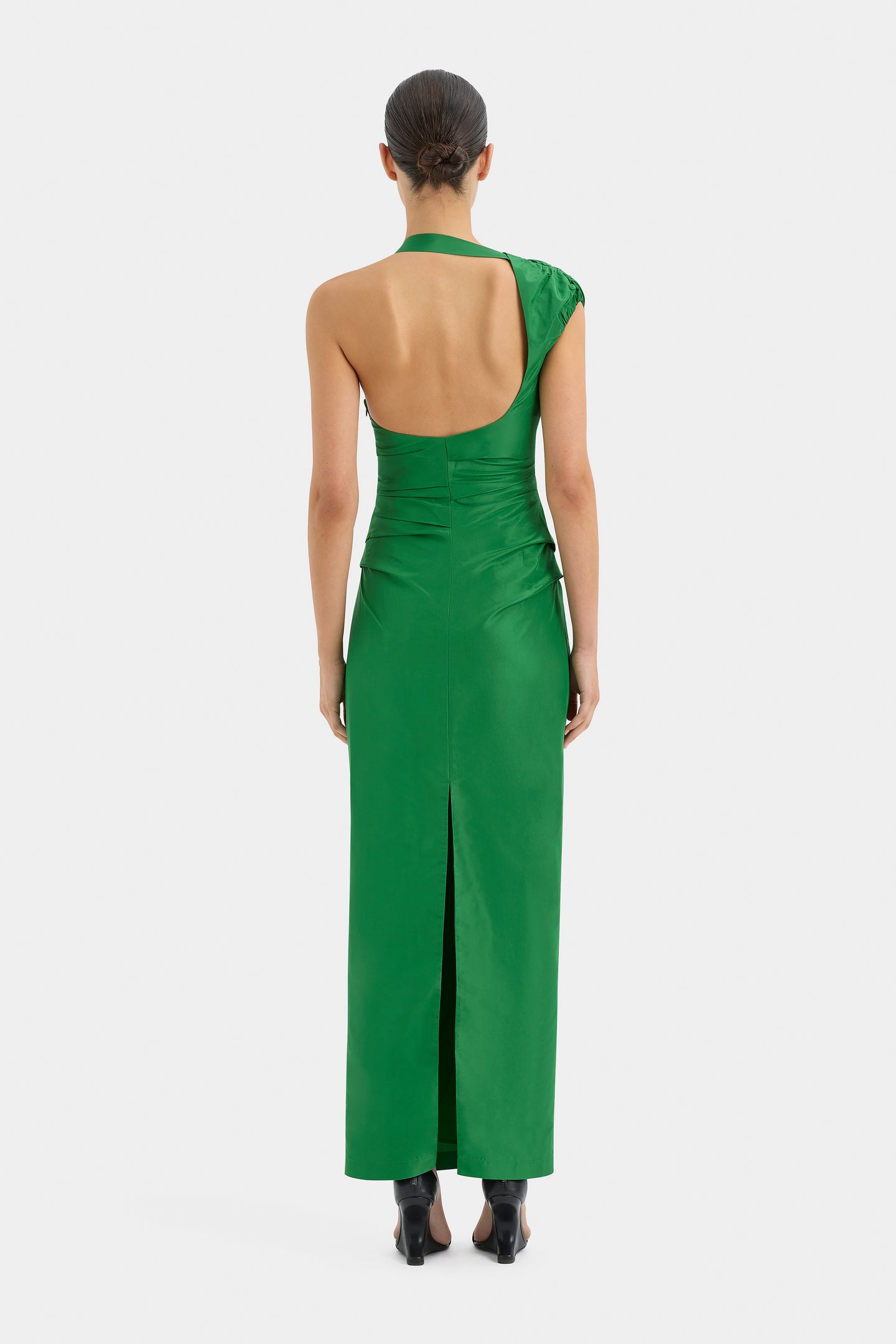 SIR the label Rebecca Gown Forrest Green