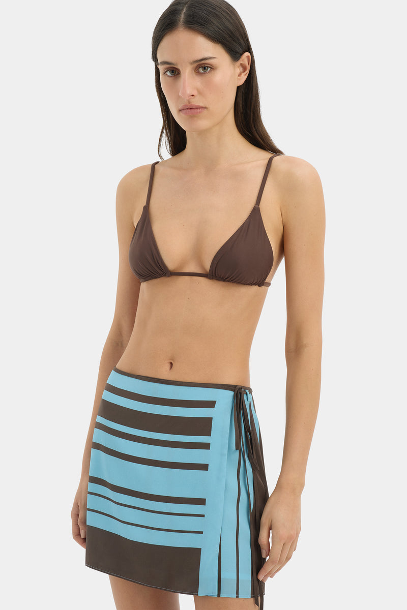Rioja Wrap Mini Skirt