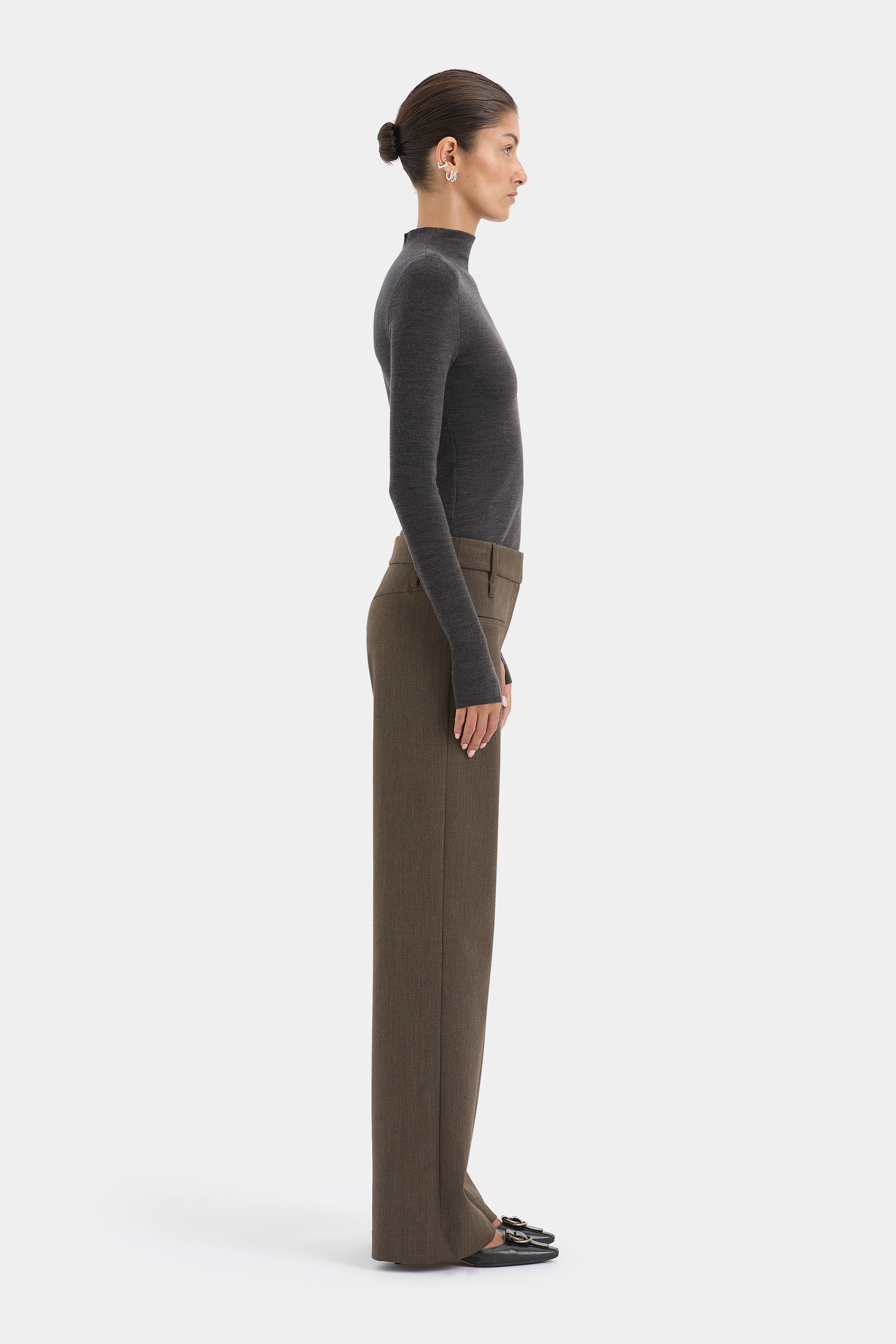 Mikkel Zip Long Sleeve Top