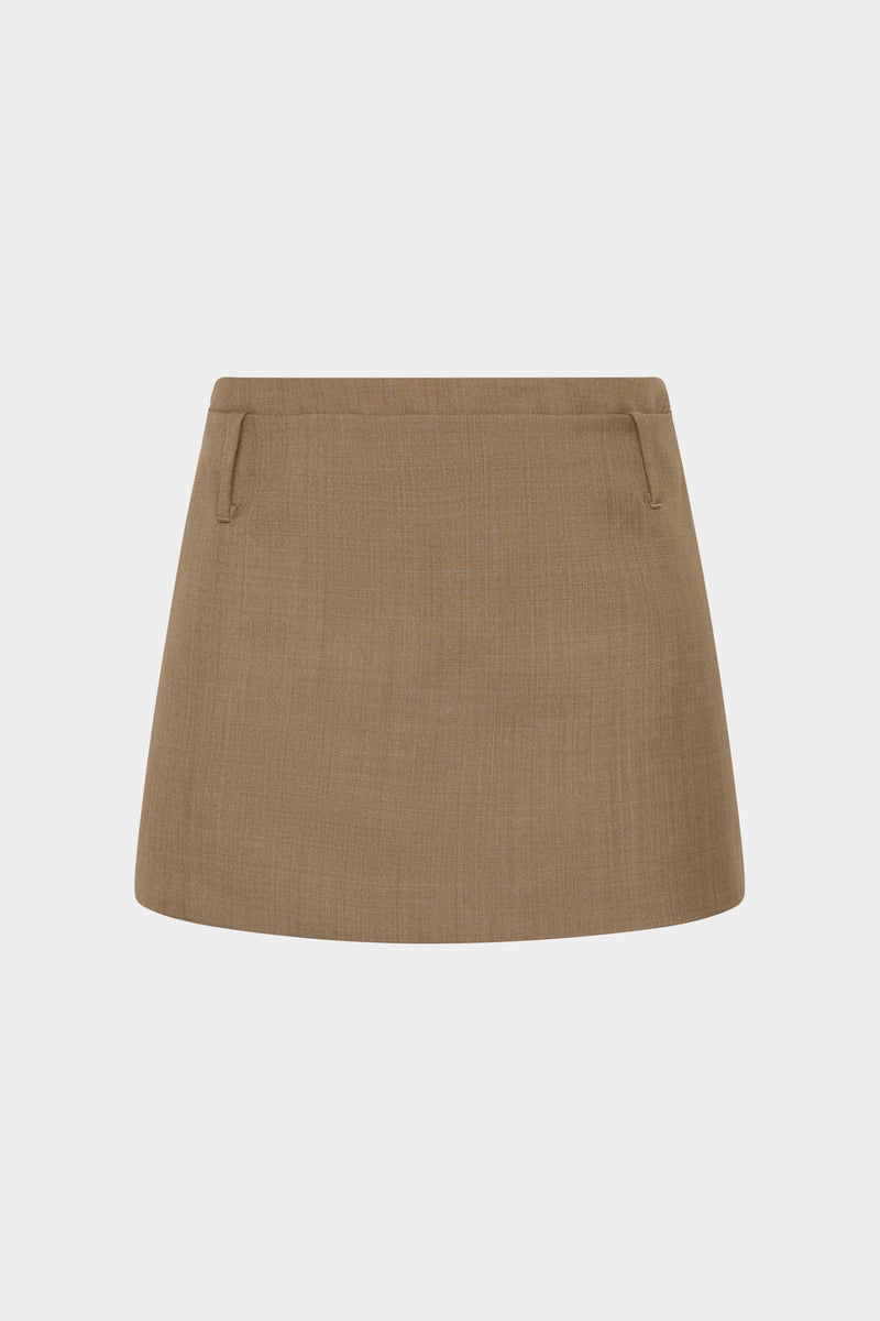 Bastille Belted Mini Skirt
