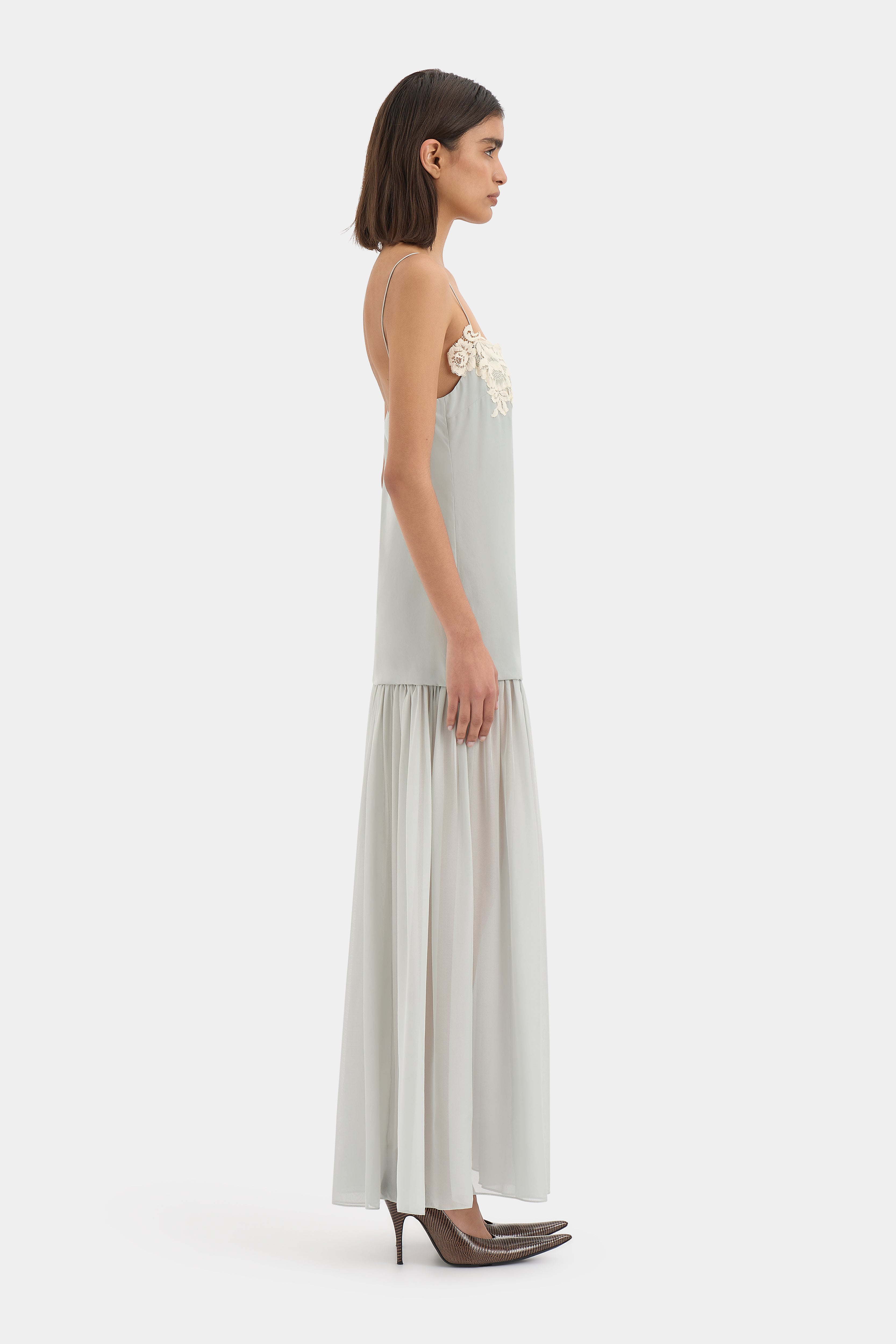 Noria Tiered Gown