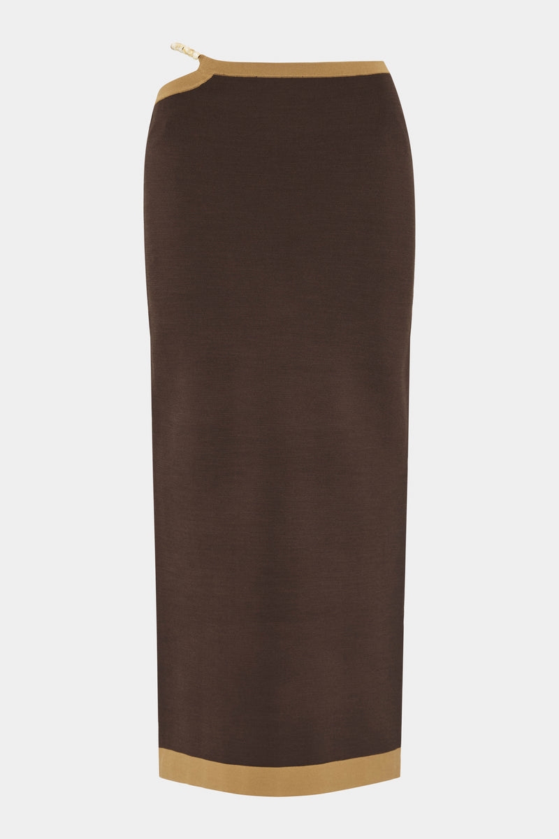Salvador Beaded Midi Skirt