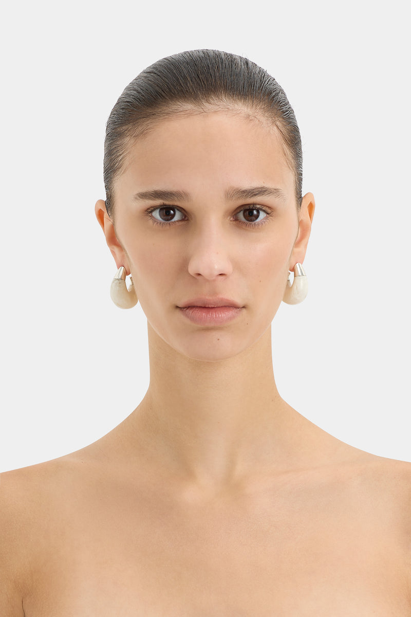 SIR the label South Loop Earring IVORY