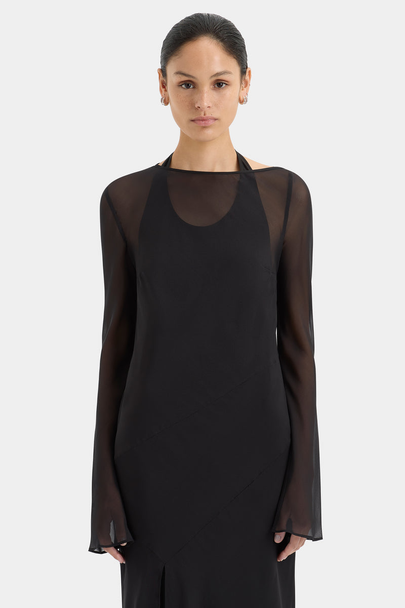 Strobe Long Sleeve Dress