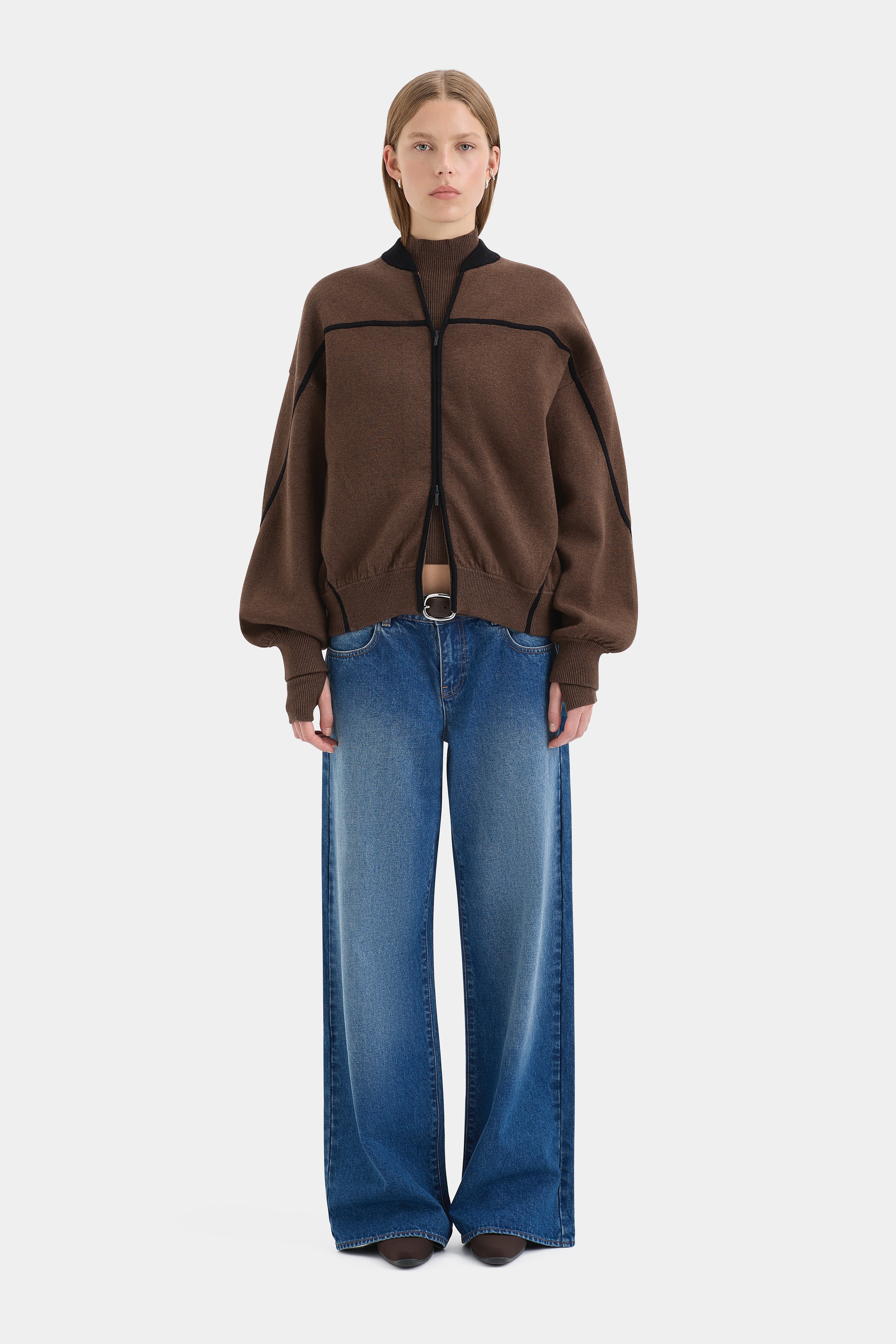 Tanel Knit Bomber