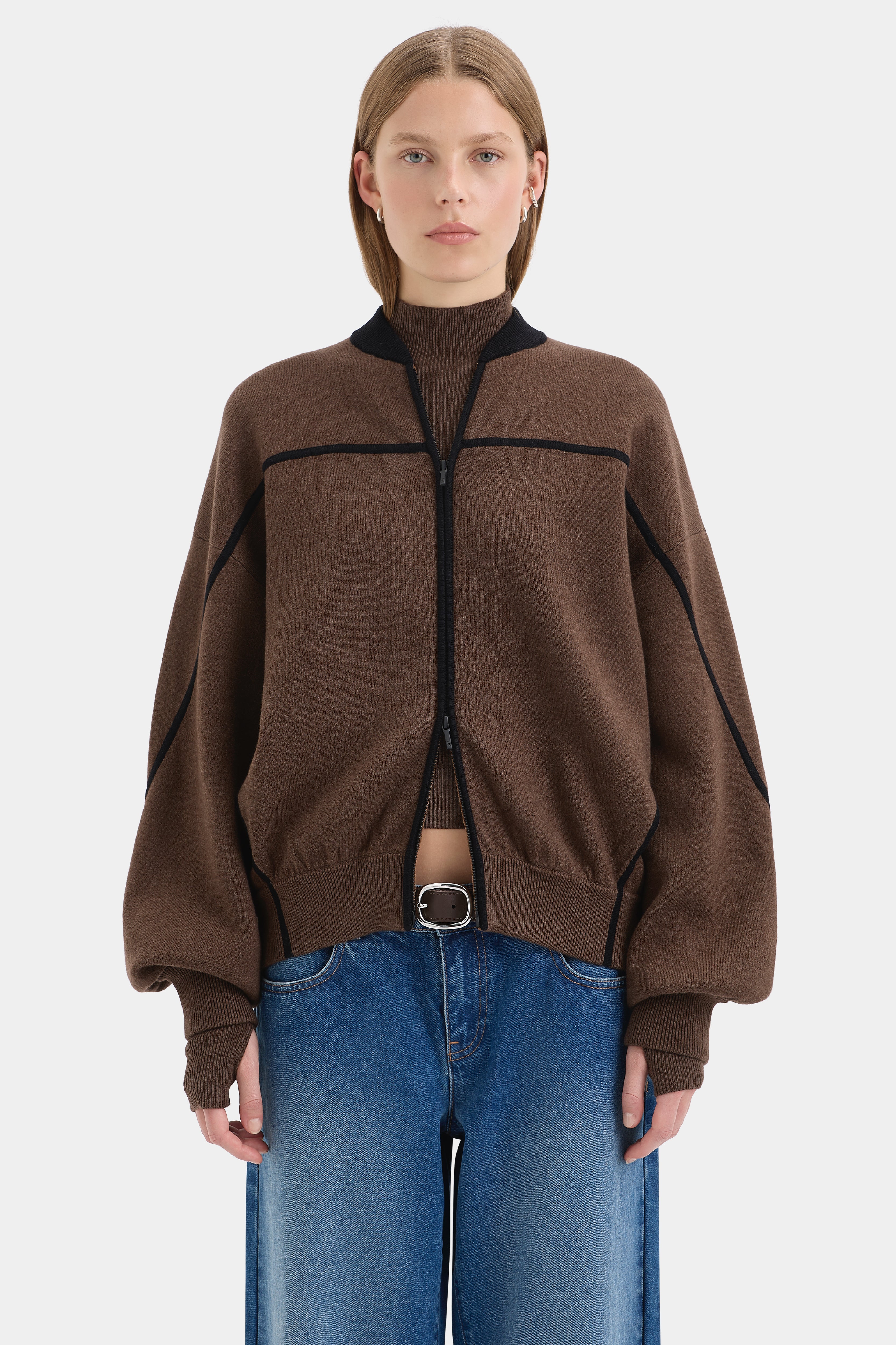 Tanel Knit Bomber