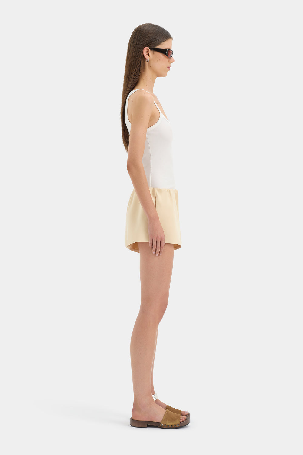 Sabina Gathered Mini Short