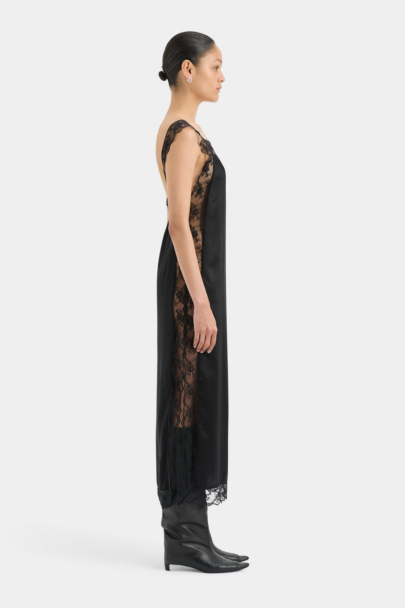 Aries Square Neck Lace Slip
