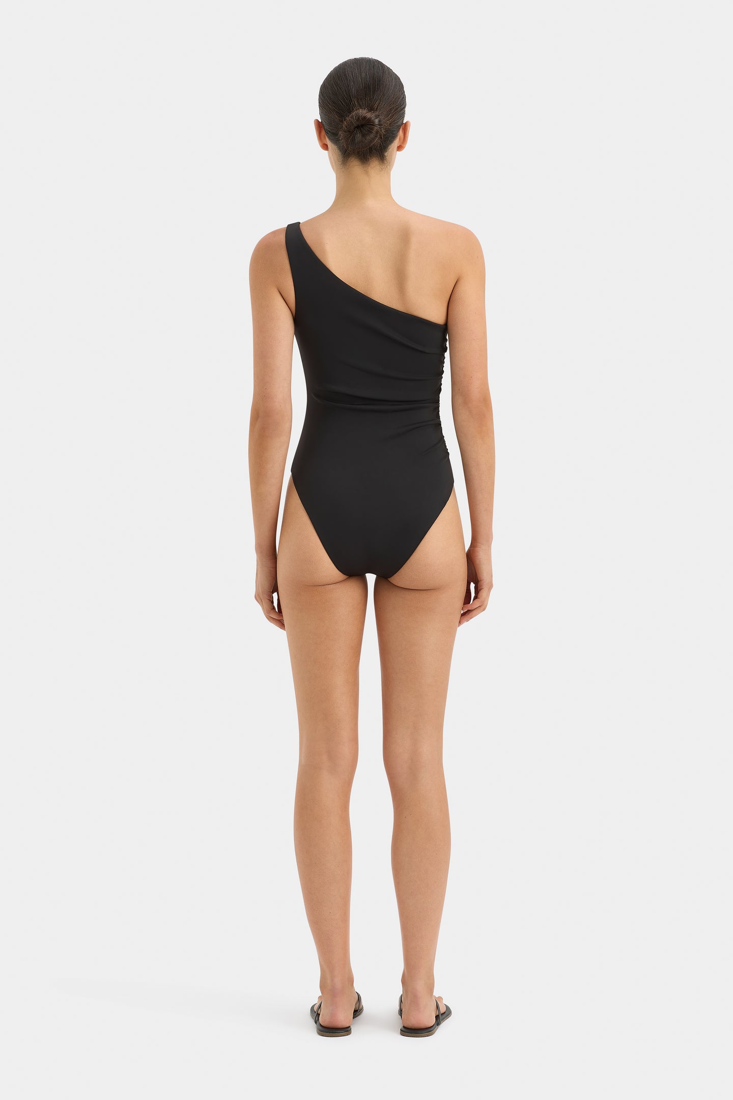 SIR the label Hendry One Shoulder One Piece BLACK