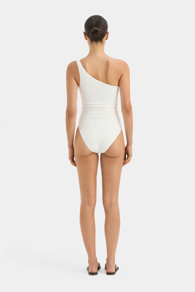 SIR the label Louis One Shoulder One Piece IVORY