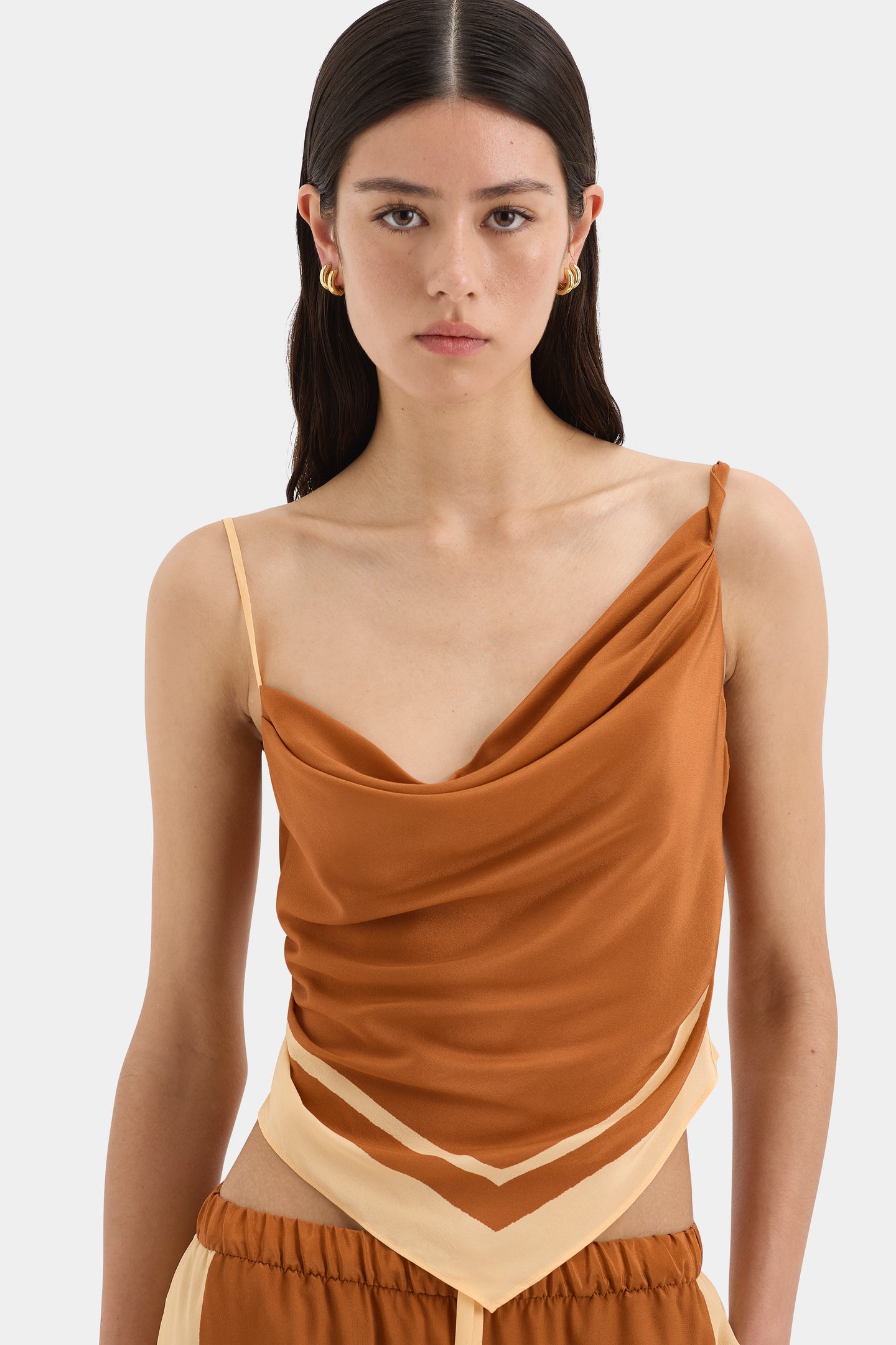 SIR the label Soma Scarf Cami Rust