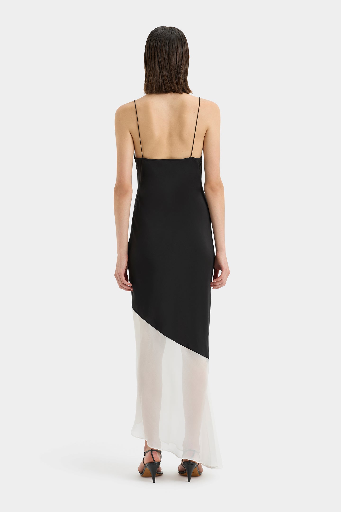 SIR the label Adrienne Slip Dress MONOCROME