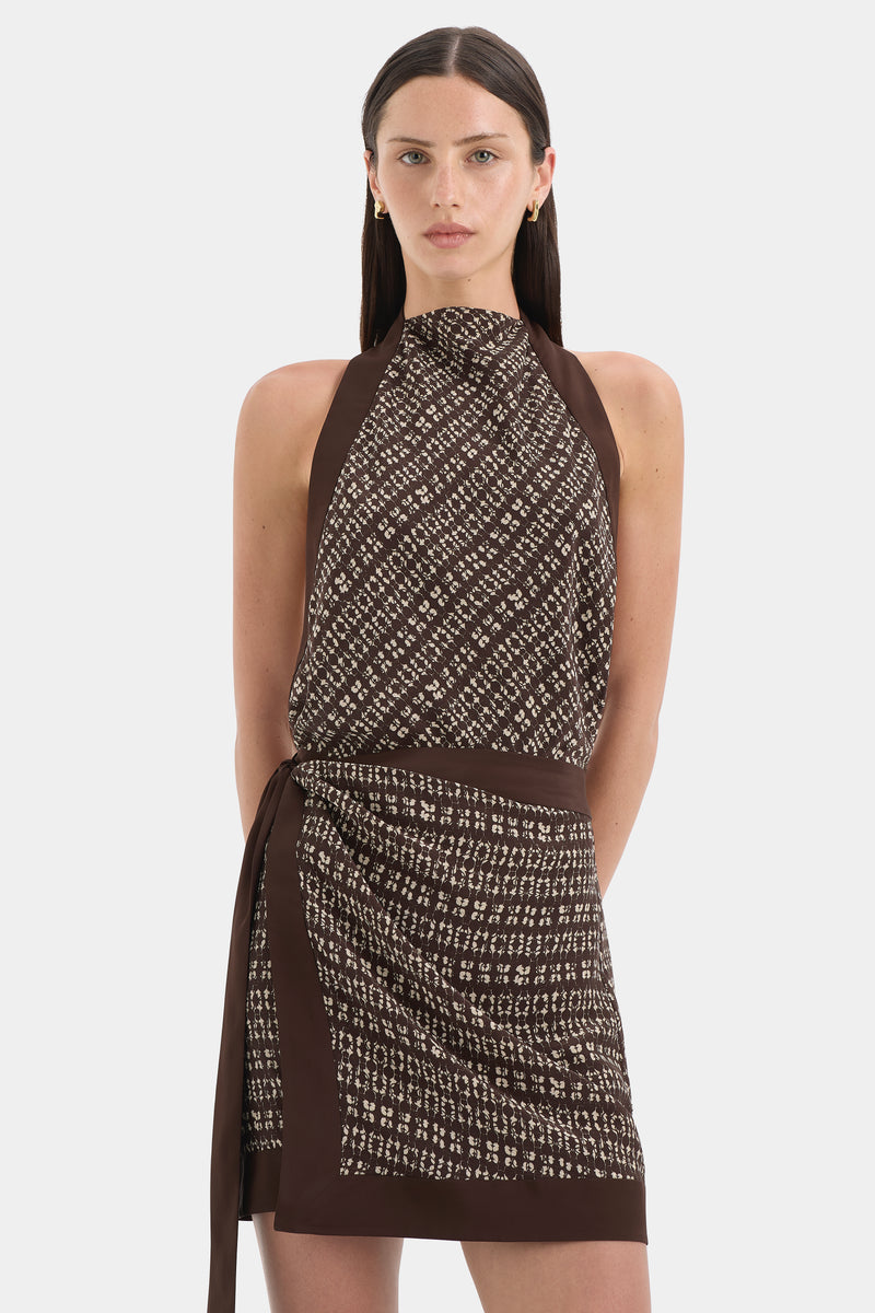 Astrid Open Back Mini Dress